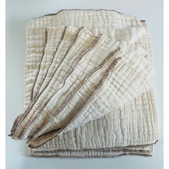 Cloth-eez Organic Unbleached Pre-fold Diaper
size L(14”x17”) - Picture 1 of 4